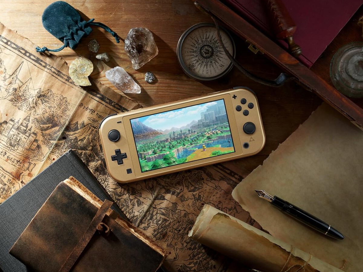 新品　Nintendo Switch Lite Hyrule Edition Nueva Nintendo Switch Lite Hyrule Edition, ya a la venta