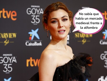 Indignación por los comentarios machistas de dos machirulos durante la alfombra roja de los Goya 2021: Esta ha sido la contundente respuesta de Marta Nieto