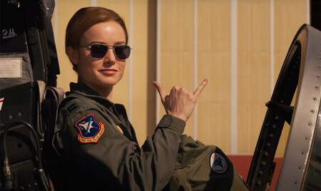 Brie Larson en 'Capitana Marvel'