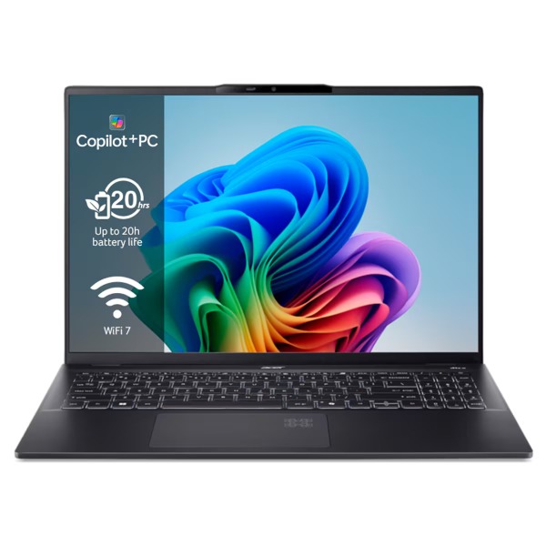 Acer - Portátil Acer Swift 16 AI SF16-51 Copilot+ PC, Intel Core Ultra 7-256V, 16GB, 1TB SSD, 16' OLED, W11.