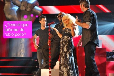 Christina Aguilera eclipsa a quien se ponga por delante en 'The Voice'