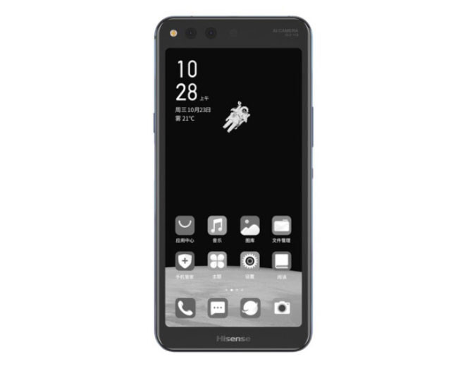 HiSense A6L: móvil por un lado, lector de eBooks por el otro