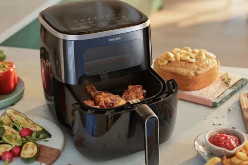 Aprenda a usar óleo com a airfryer corretamente | Imagem: Phillips