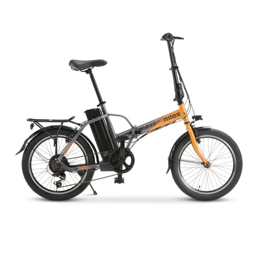 Bicicleta Eléctrica Plegable Nilox J1 PRO - Naranja
