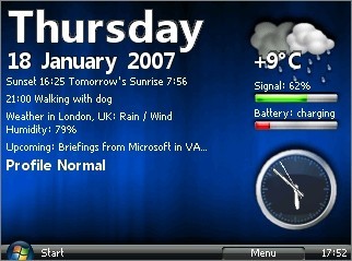 SmartVista, el interfaz de Vista en tu Windows Mobile