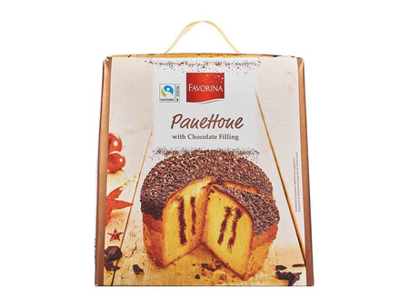 Panettone Con Crema De Chocolate