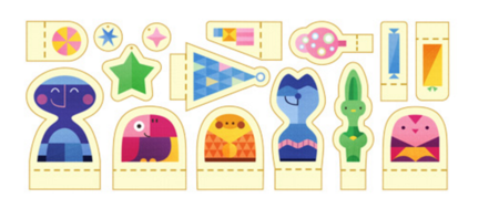 Google nos felicita la Navidad con un bonito recortable
