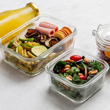 Estos tuppers de cristal no dejan sabor en la comida, no se quedan manchados de tomate y duran más que los de plástico