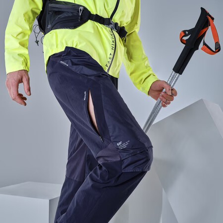 Pantalon De Montana Y Trekking Ultraligero Hombre Quechua Fh500 3