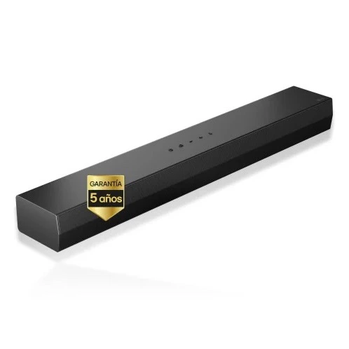  Barra de Sonido Bluetooth LG S20A, 2.0 Canales, Potencia 50W, Doble woofer integrado, diseño compacto, Dolby Digital y DTS - Negro 