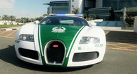 Bugatti Veyron, la última adquisición de la policía de Dubái 