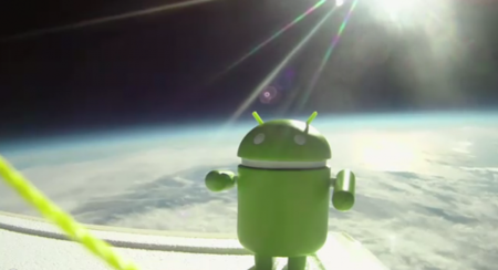 El primer móvil en órbita será un Android