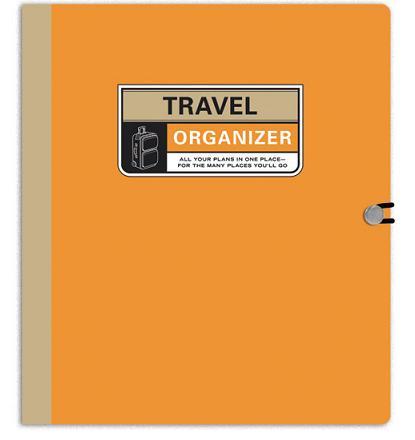Travel Organizer, carpeta para planificar tu viaje