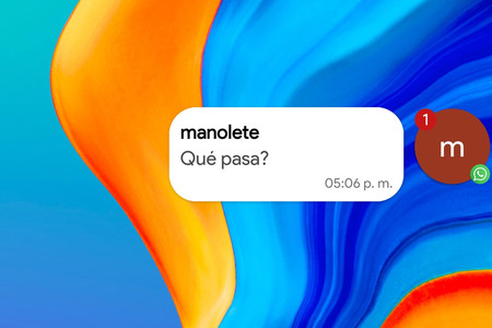 Cómo añadir a WhatsApp burbujas de chat como las de Messenger