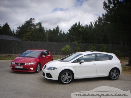 Honda Civic Type-R contra SEAT León FR
