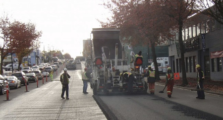 Vancouver contará con carreteras asfaltadas con una mezcla de residuos plásticos reciclados