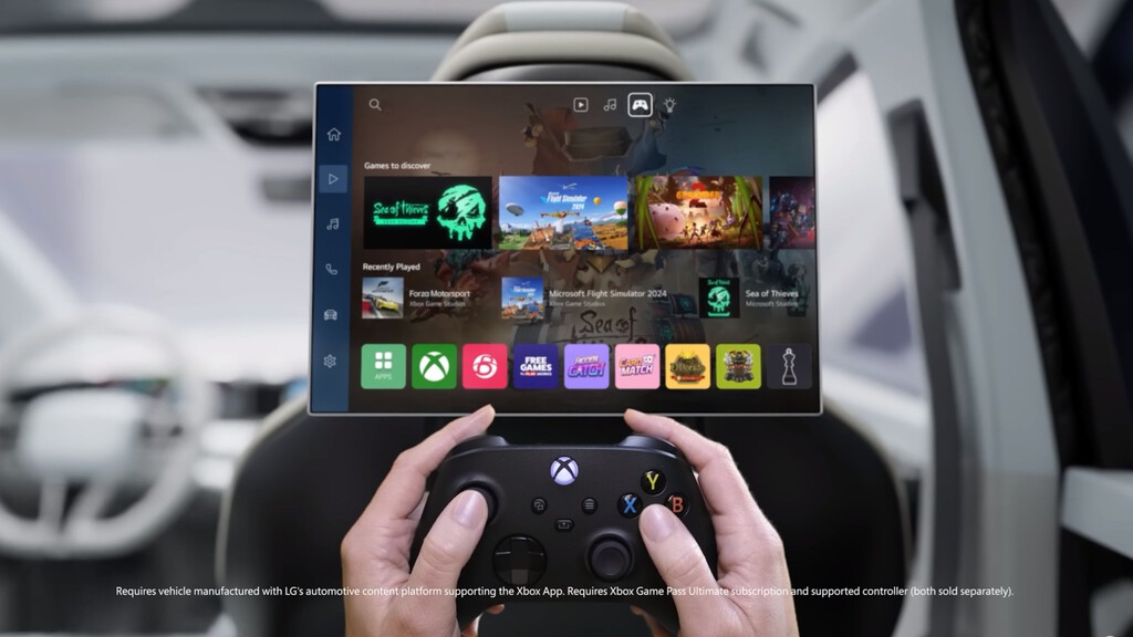 Cloud Gaming ahora en autos: Xbox convierte cada trayecto en una oportunidad para jugar si no tienes consola 