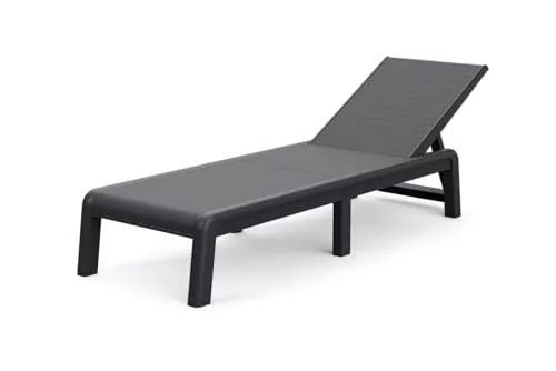 Keter Palma-Tumbona de Jardín Plegable