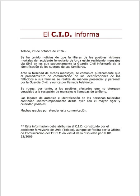 Comunicado Cid
