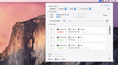 Revisions potencia los registros de tu Dropbox para que no te pierdas ni un cambio