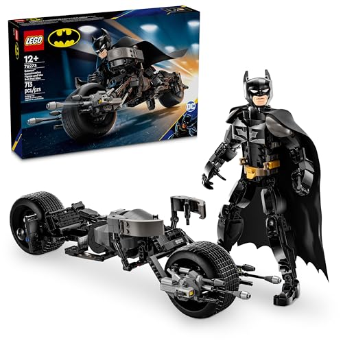 LEGO® DC Batman™ Figura para Construir: Batman y Moto Batipod