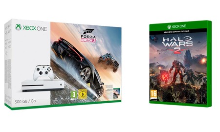La Xbox One S de 500 Gb con Forza Horizon 3 y Halo Wars 2, esta mañana al mejor precio en Mediamarkt: sólo 259 euros