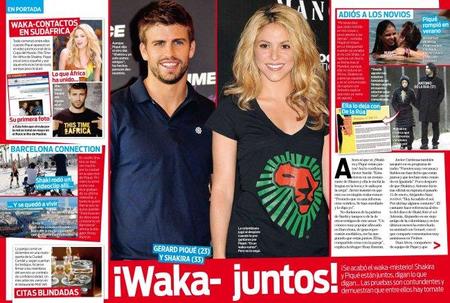 Al final va a ser que los waka-rumores son ciertos: Shakira y Piqué están juntos