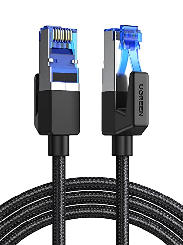 UGREEN Cable Ethernet Cat 8 Cable de Red Trenzado Cable Lan