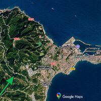 Qué significa la línea discontinua con la que Google Maps delimita Ceuta y Melilla