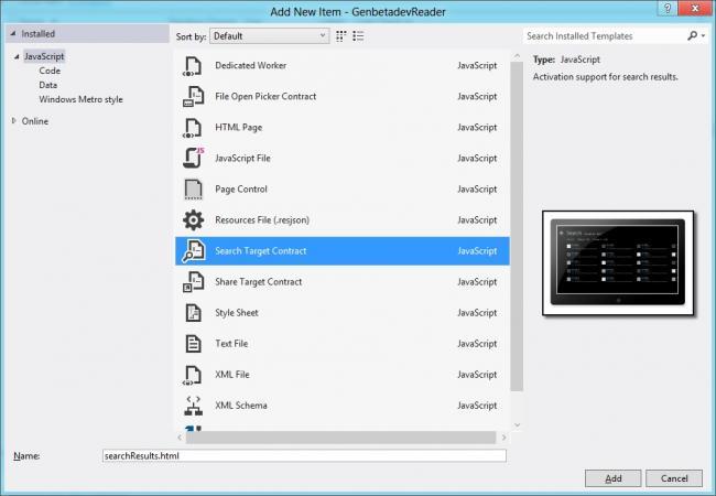 Programar aplicaciones para Windows 8: contratos 