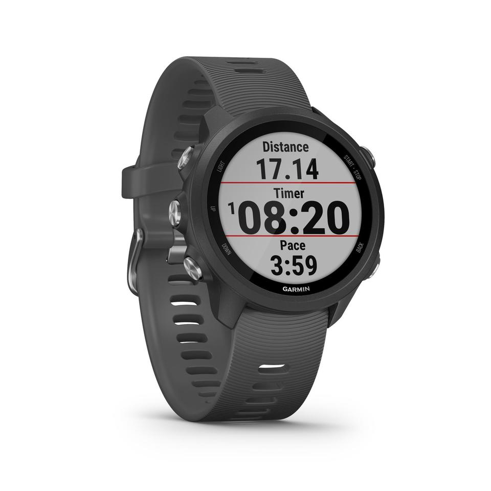 Garmin Forerunner 245 Reloj GPS pulsómetro muñeca gris