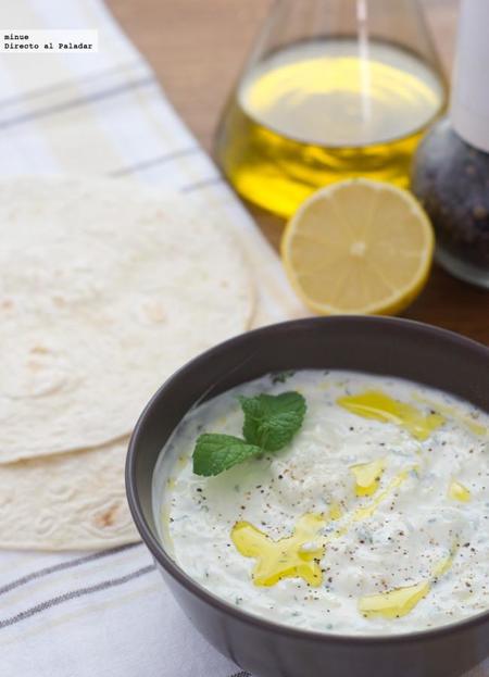 Tzatziki griego. Receta de aperitivo