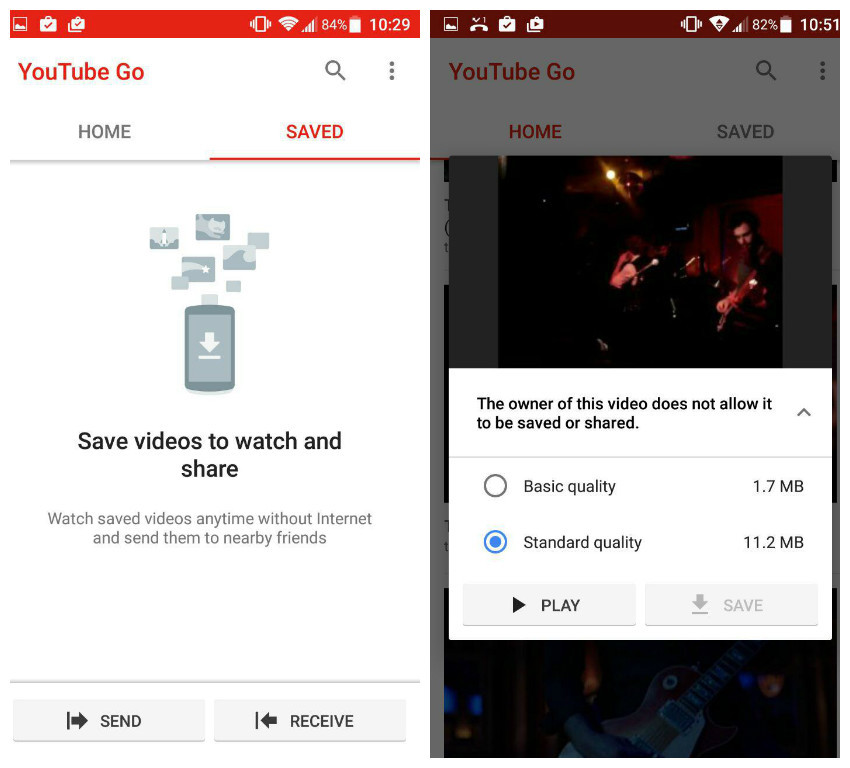 Cómo descargar vídeos de YouTube para verlos sin conexión con YouTube Go