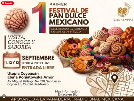 Pan dulce, artesanía y entrada libre: así será el festival que llegará a Coyoacán en septiembre