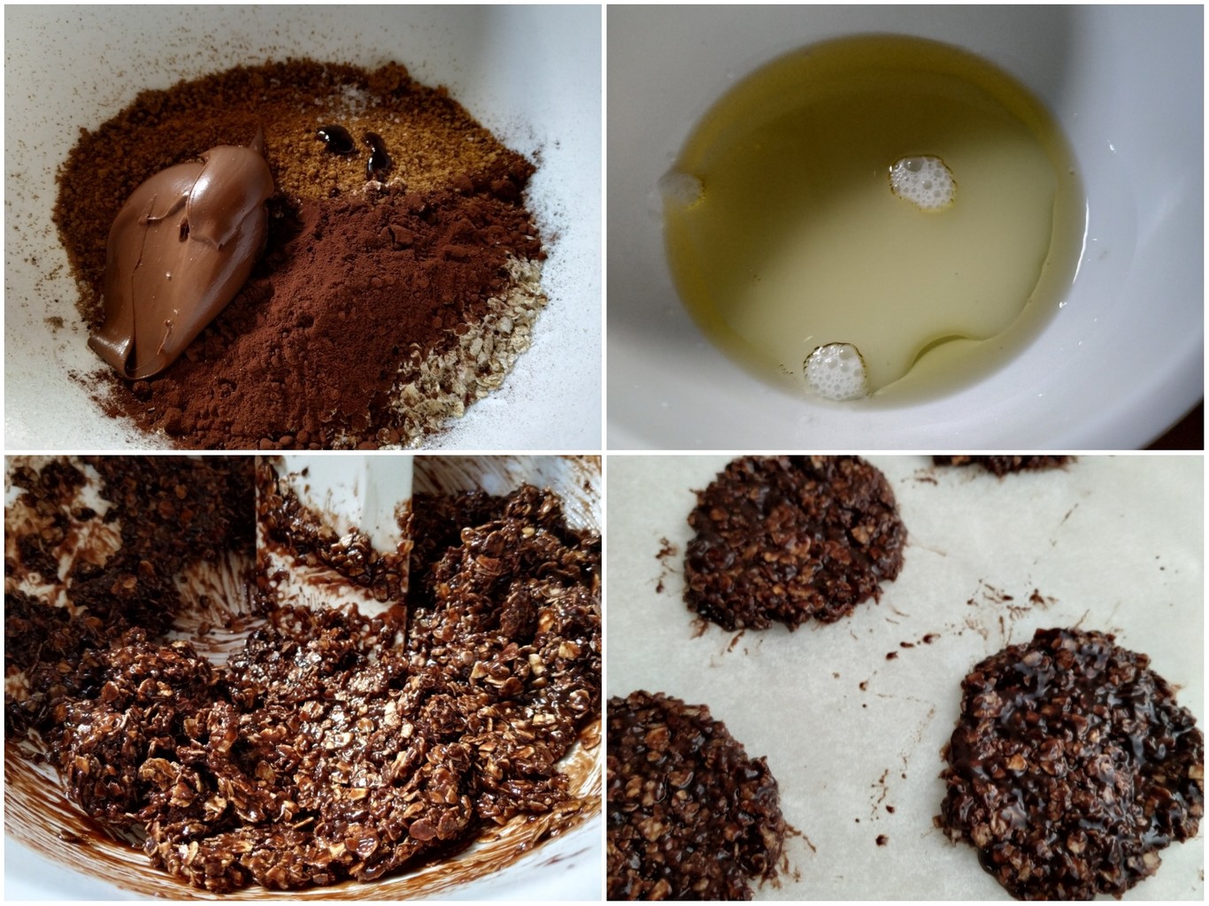 Galletas de Nutella al microondas receta dulce fácil, sencilla y deliciosa Galletas de Nutella al microondas receta dulce fácil, sencilla y deliciosa