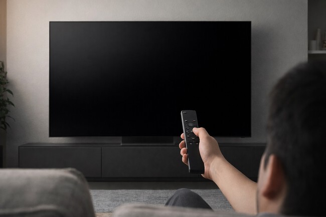 encendiendo televisor Samsung