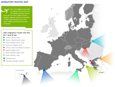 Los altos ingresos del tráfico de refugiados