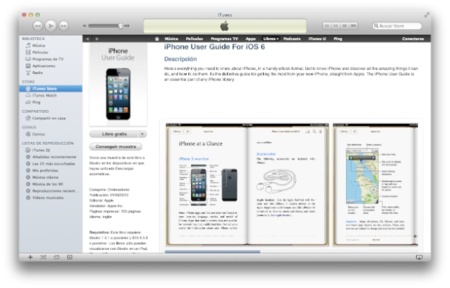 Apple publica en la iBooks Store una guía gratuita sobre iOS 6 (en inglés)