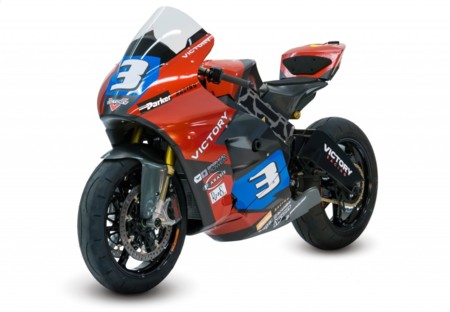 Victory, también al TT Zero de la Isla de Man