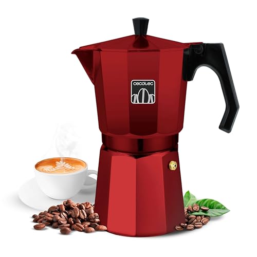 Cecotec Cafetera Italiana Mokclassic 600 Red