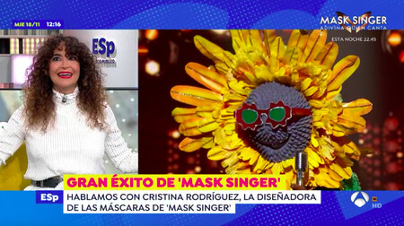 ¡La pifiaste! Cristina Rodríguez hace spoiler (por error) sobre una de las máscaras de 'Mask Singer'