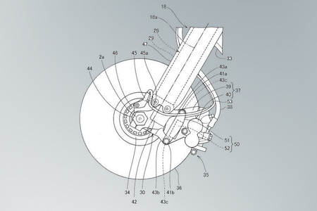 Patente Honda Suspensiones