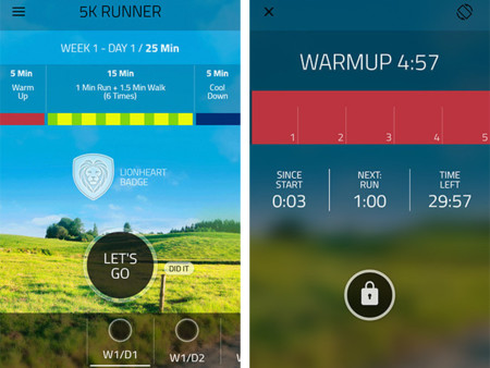 5k Runner y Pushups 0-100 Trainer: dos aplicaciones para abandonar el sedentarismo con nuevos desafíos