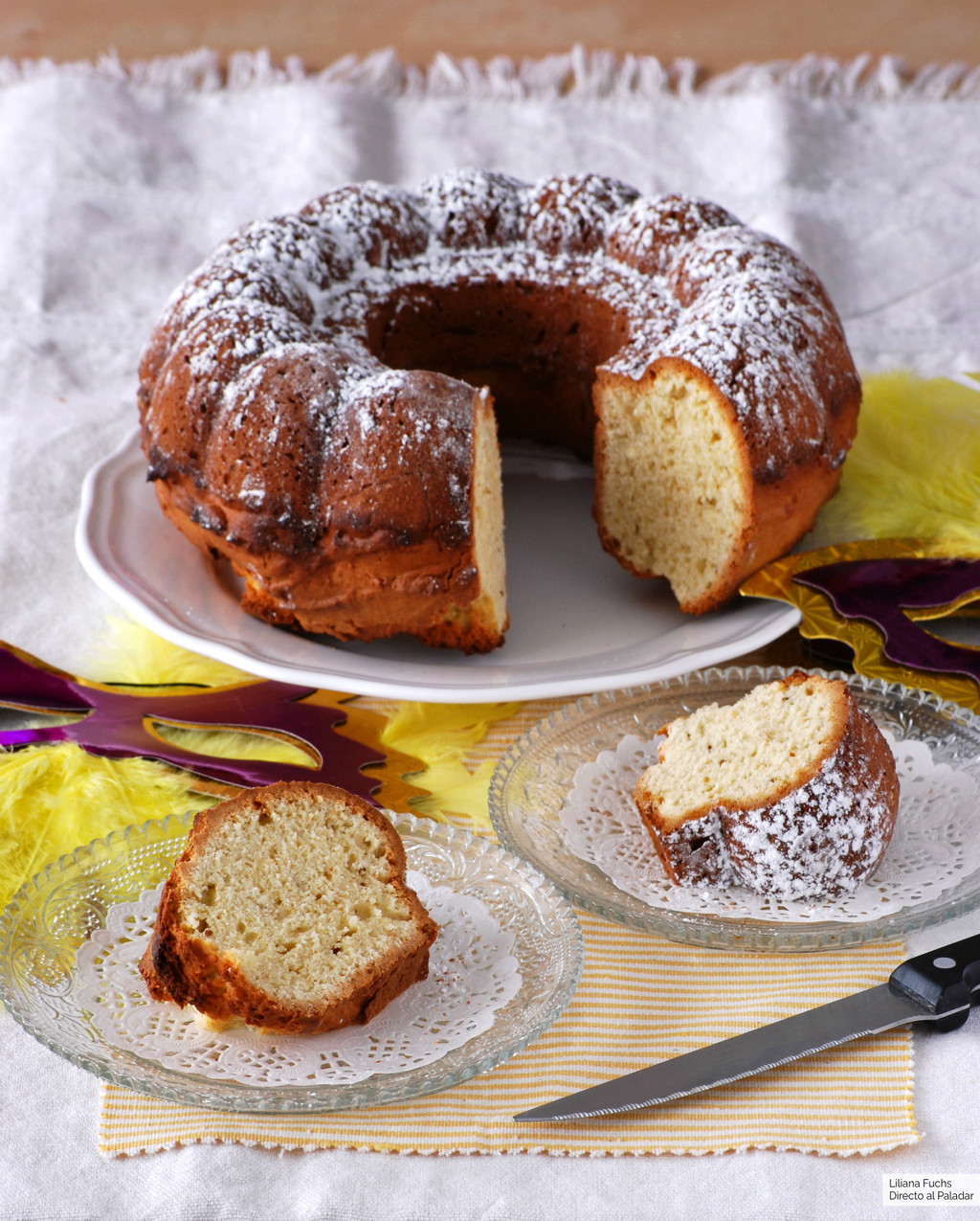 Bizcocho Berlingozzo: receta italiana para desayunos y meriendas de Carnaval