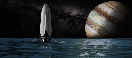 Con 122 metros de altura, 31 motores Raptor y 1.000 toneladas de carga útil, Elon Musk quiere vayas a por el pan en cohete