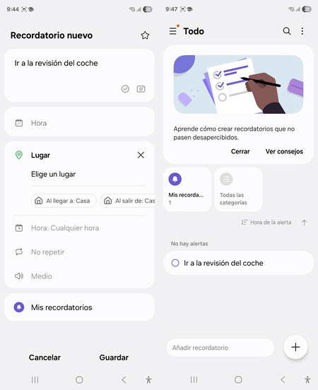 Samsung Reminder