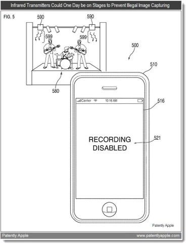 Apple ha patentado un sistema para censurar la cámara del iPhone