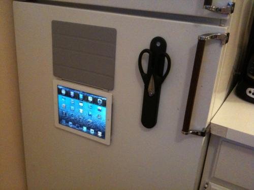 iPad 2 como imán de nevera