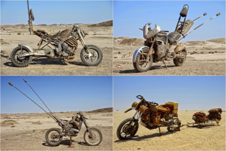 Algunas de las motos de Mad Max: Fury Road que han valido un Oscar