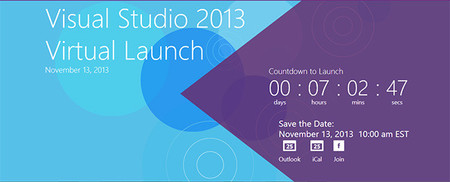 Presentación virtual de Visual Studio 2013, y más novedades